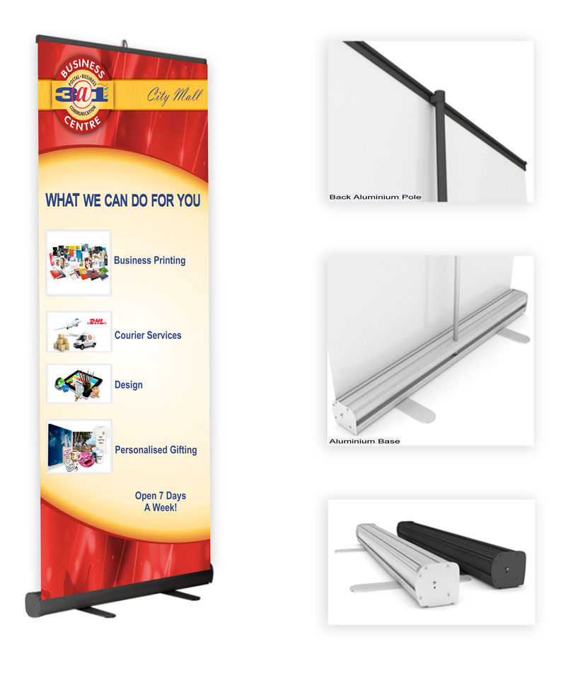 3@1 Plattekloof - We Do Pullup-Banner Printing - Cape Town -  Banners      PVC Banners     Pull-up Banners     X-Type Banners